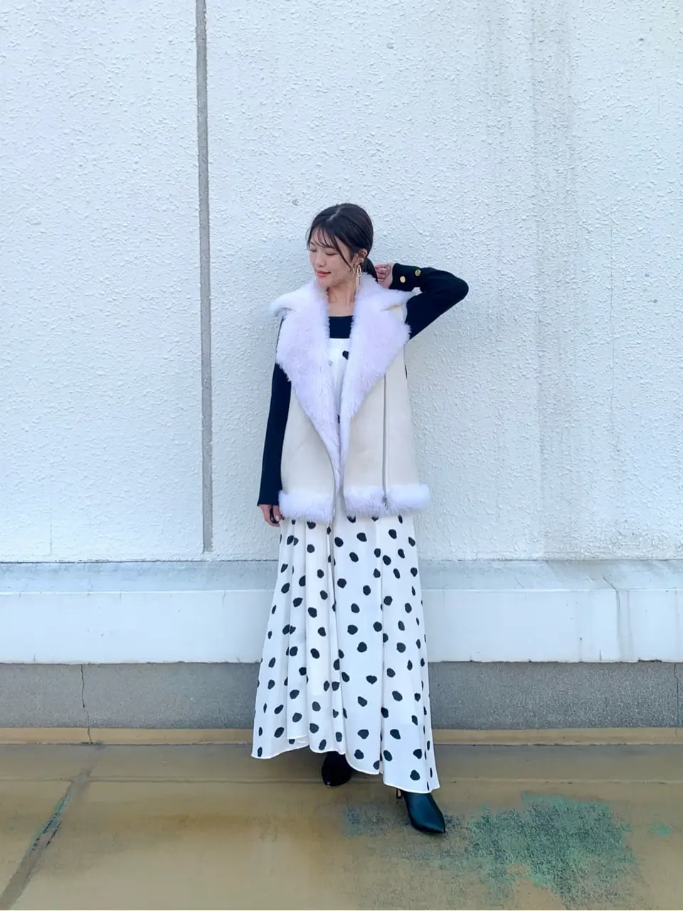 GRACE CONTINENTAL A.Kameyama コーディネート画像