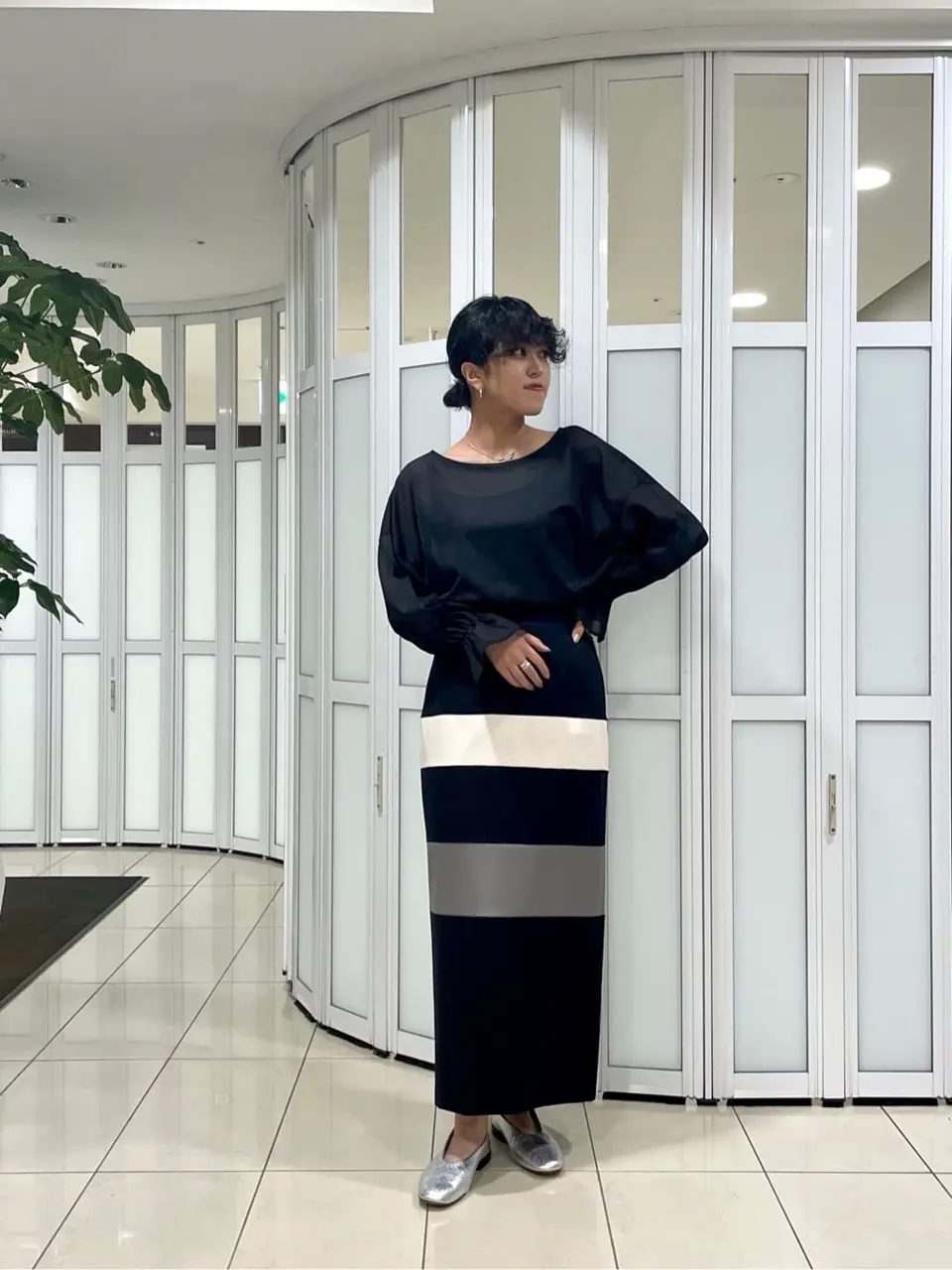 GRACE CONTINENTAL yoshi コーディネート画像