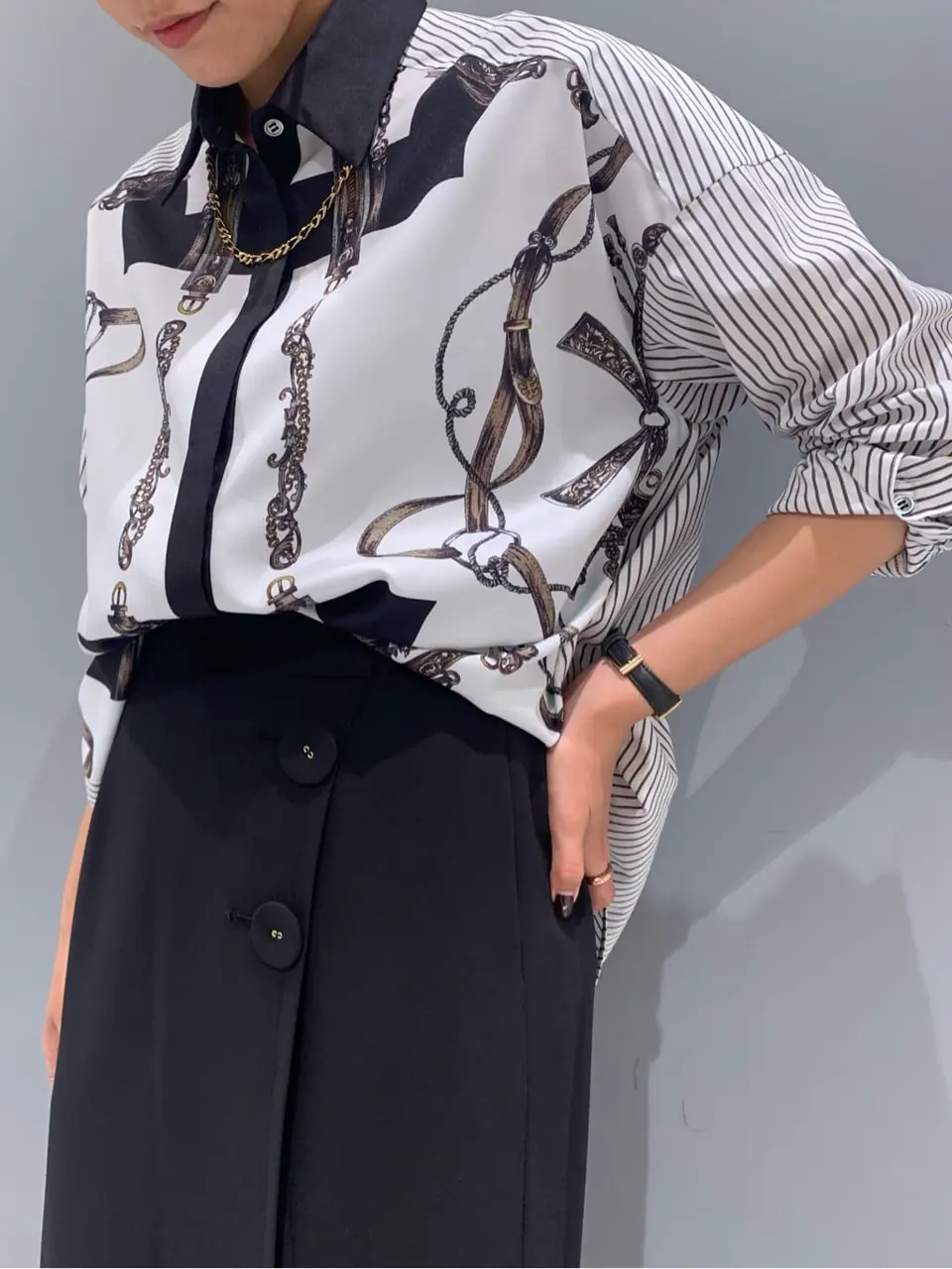 GRACE CONTINENTAL haruka iwasaki コーディネート画像