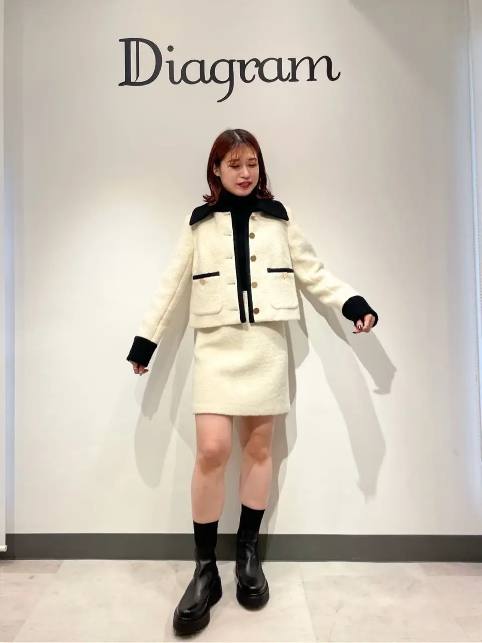 GRACE CONTINENTAL Yuuki NOZAWA コーディネート画像