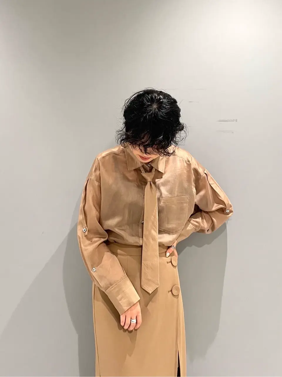 GRACE CONTINENTAL yoshi コーディネート画像