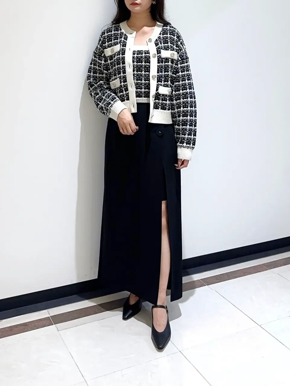 GRACE CONTINENTAL MORITA AI コーディネート画像