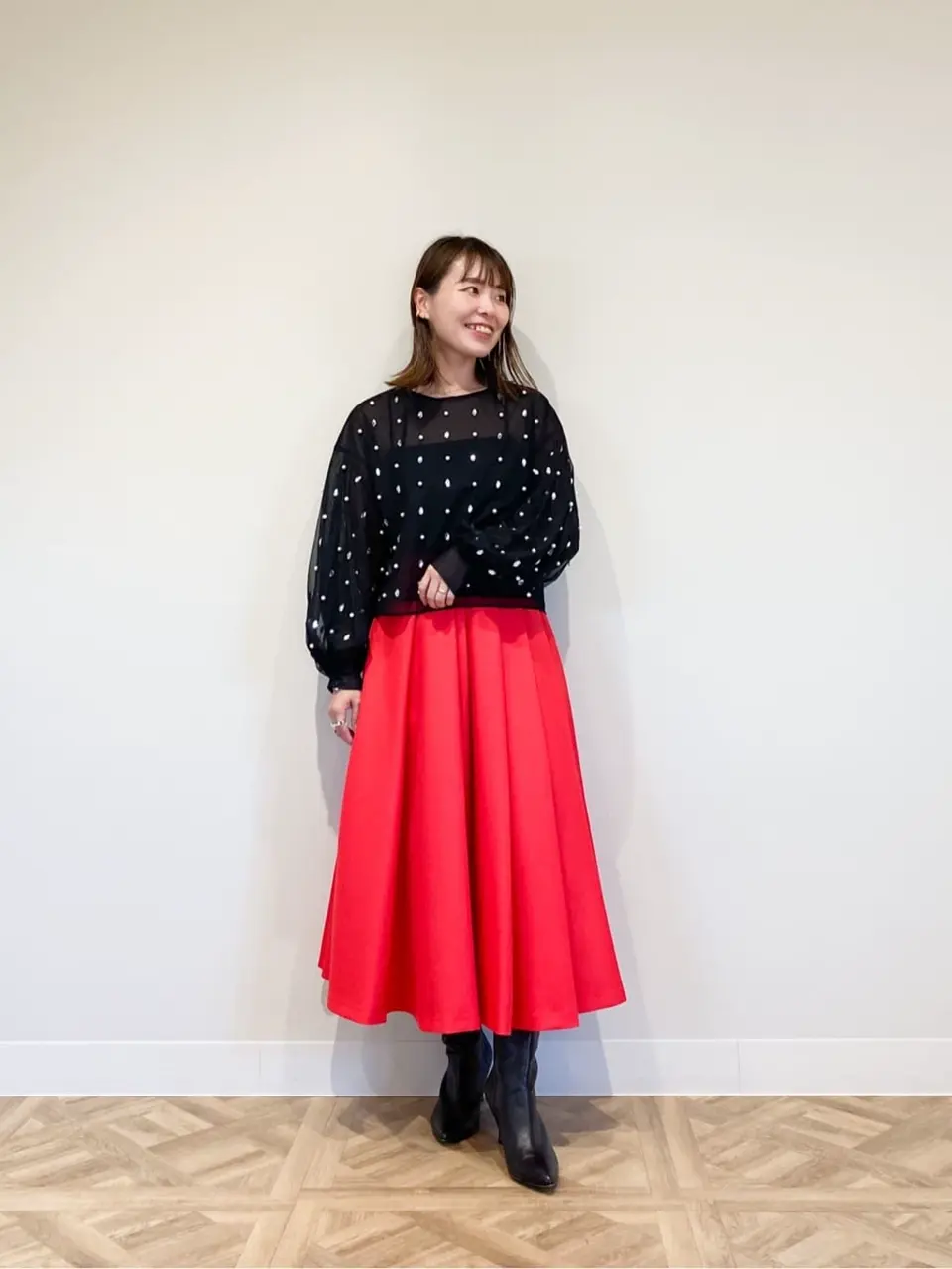 GRACE CONTINENTAL 古川温子 コーディネート画像