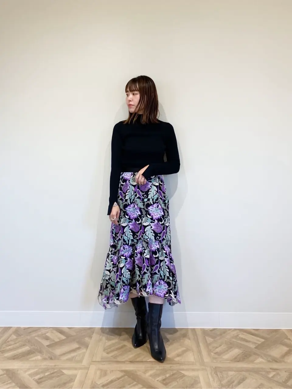  古川温子 コーディネート画像