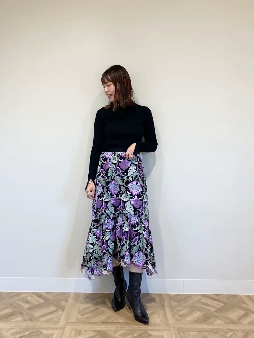 GRACE CONTINENTAL 古川温子 コーディネート画像