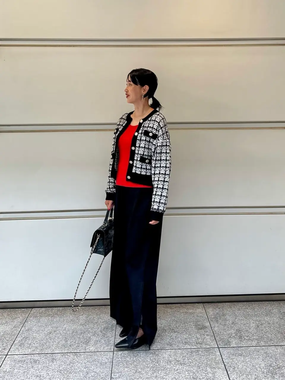 GRACE CONTINENTAL 尾田亜沙美 コーディネート画像