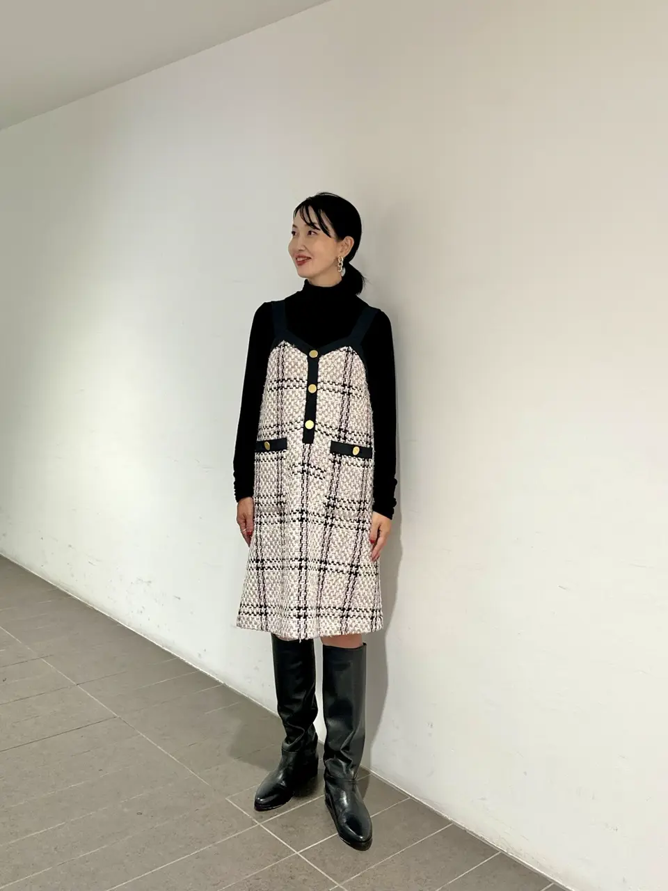 GRACE CONTINENTAL 尾田亜沙美 コーディネート画像