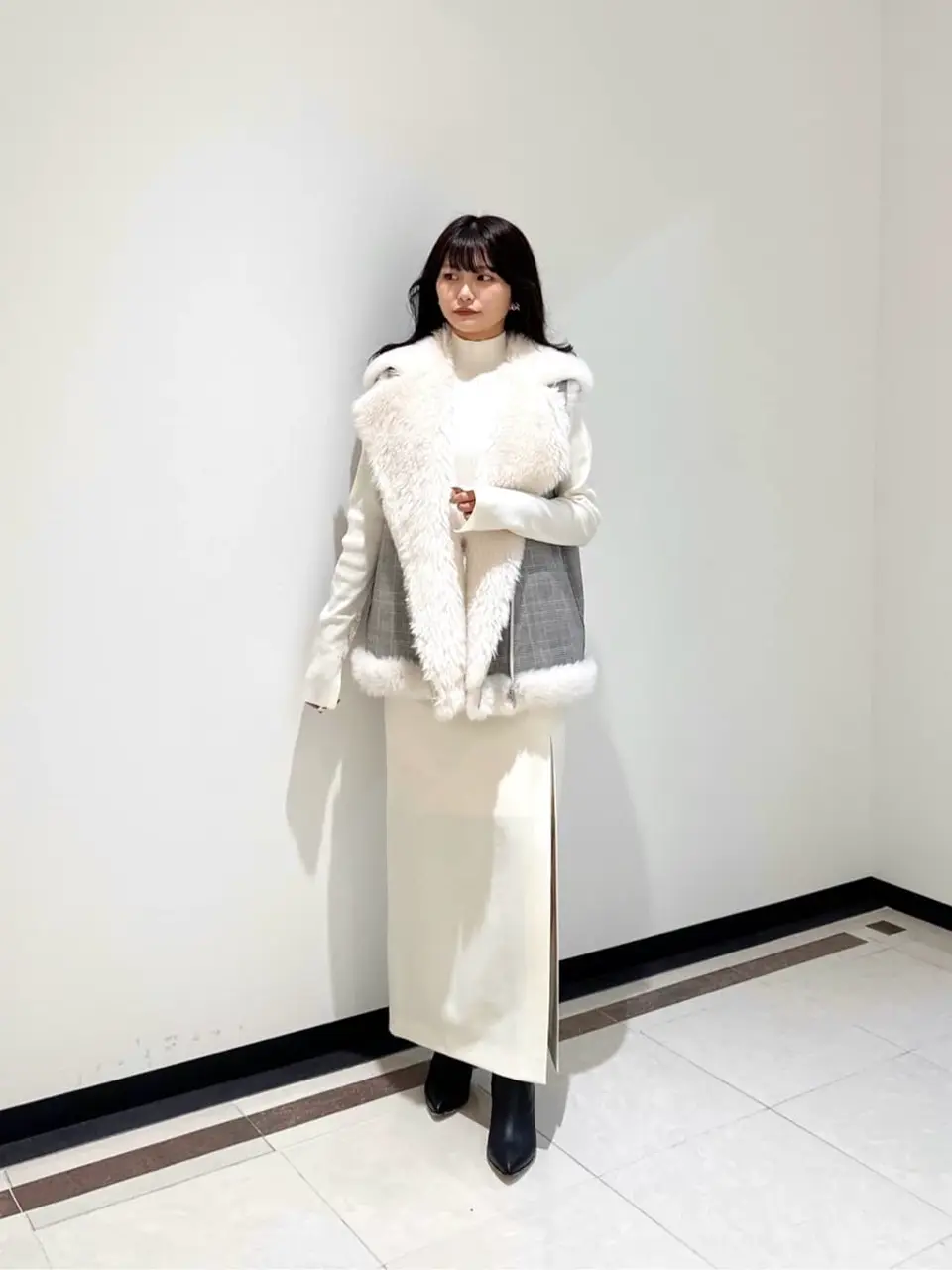 GRACE CONTINENTAL MORITA AI コーディネート画像