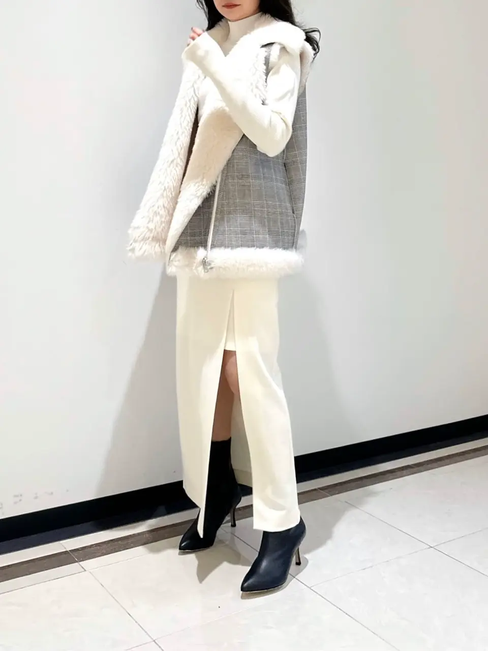 GRACE CONTINENTAL MORITA AI コーディネート画像