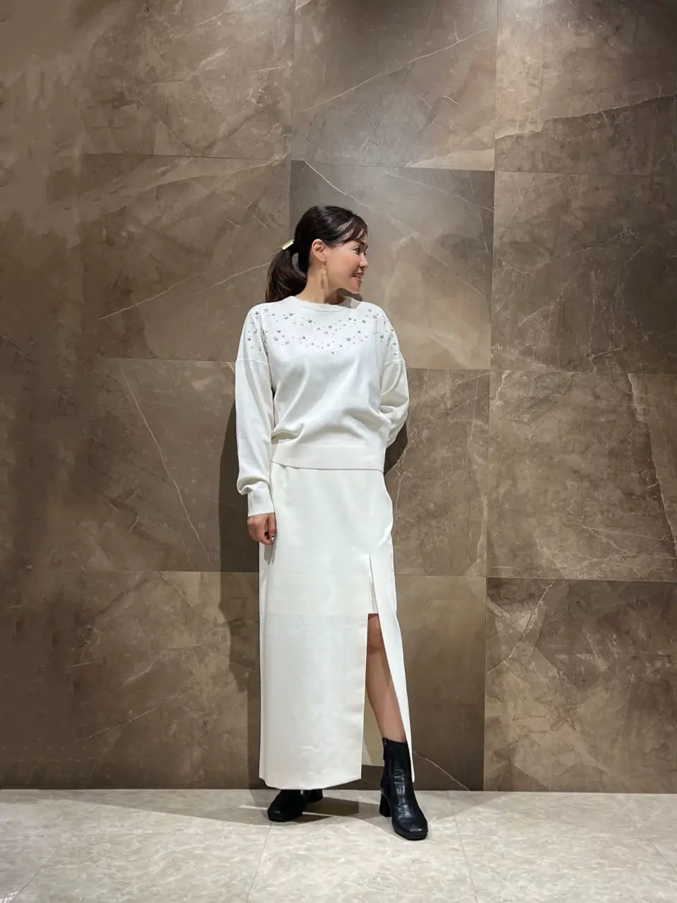 GRACE CONTINENTAL 穐山　香織 コーディネート画像