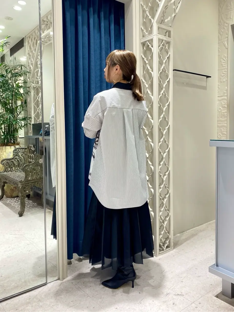 GRACE CONTINENTAL Abe コーディネート画像