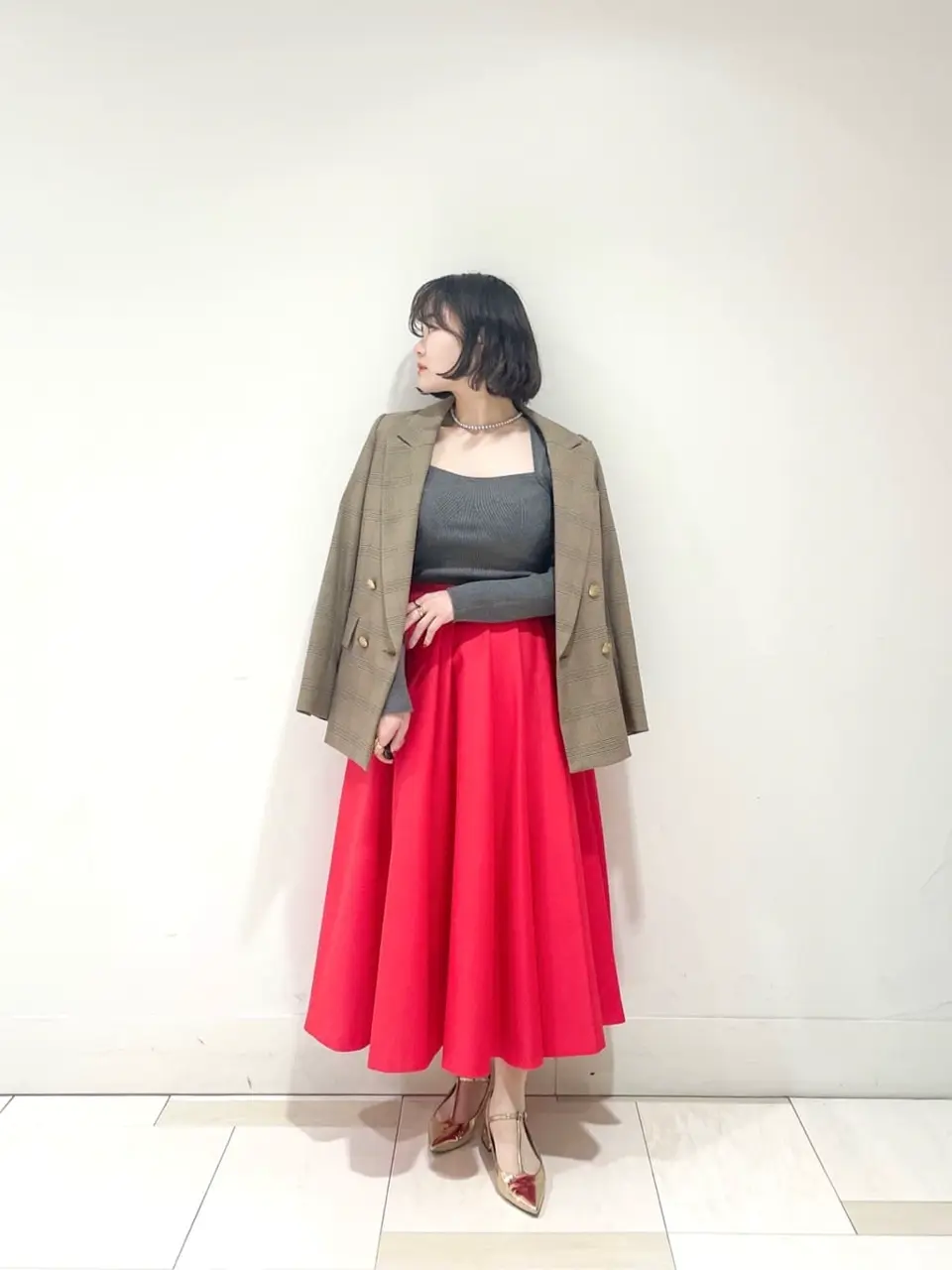 GRACE CONTINENTAL SAYUMI Nagashima コーディネート画像