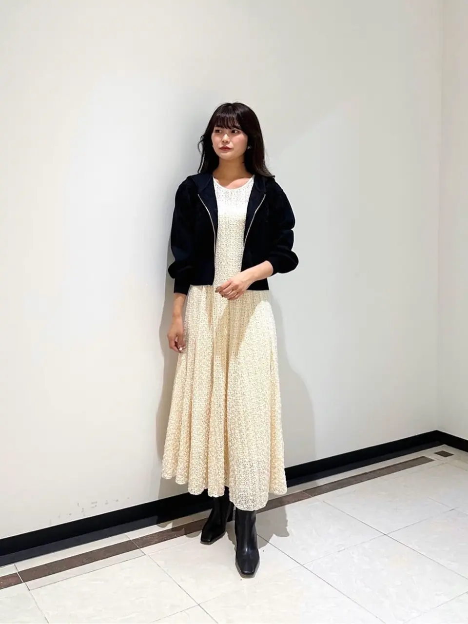 GRACE CONTINENTAL MORITA AI コーディネート画像