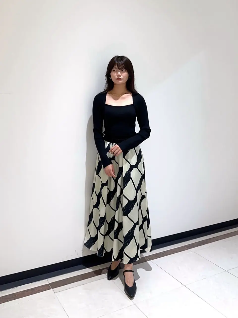 GRACE CONTINENTAL MORITA AI コーディネート画像