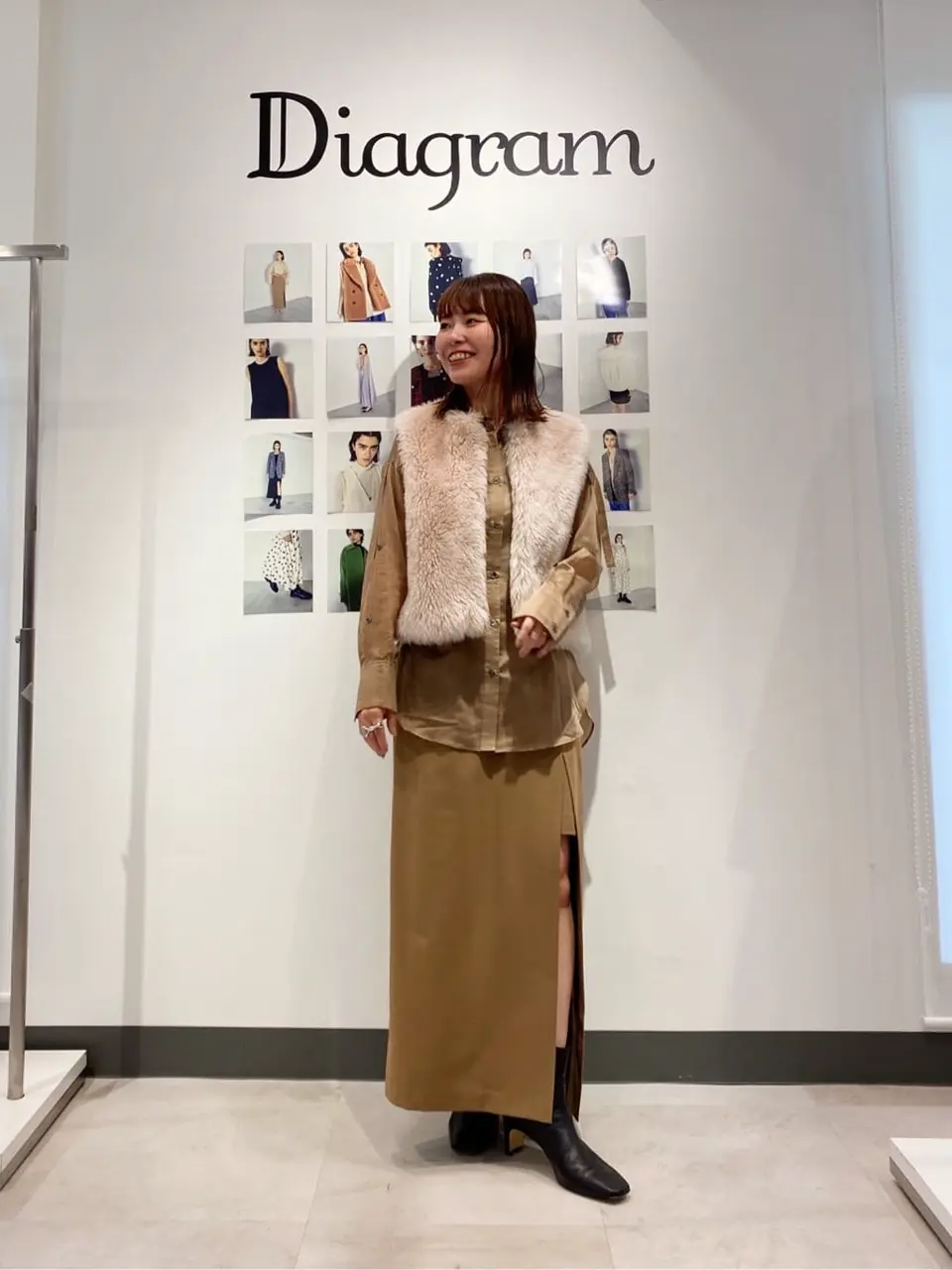  古川温子 コーディネート画像