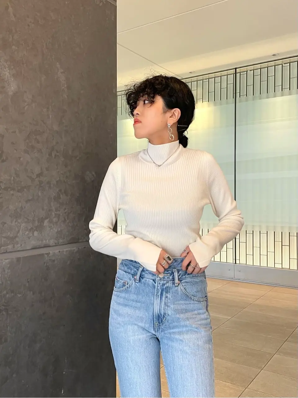 GRACE CONTINENTAL yoshi コーディネート画像