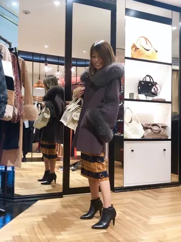 GRACE CONTINENTAL yukimi yonee コーディネート画像