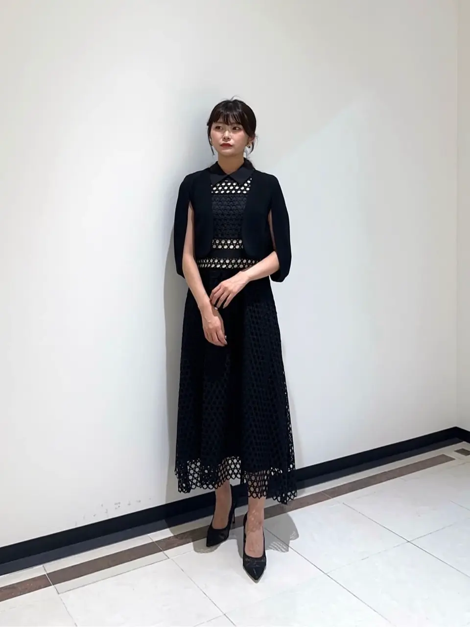 GRACE CONTINENTAL MORITA AI コーディネート画像