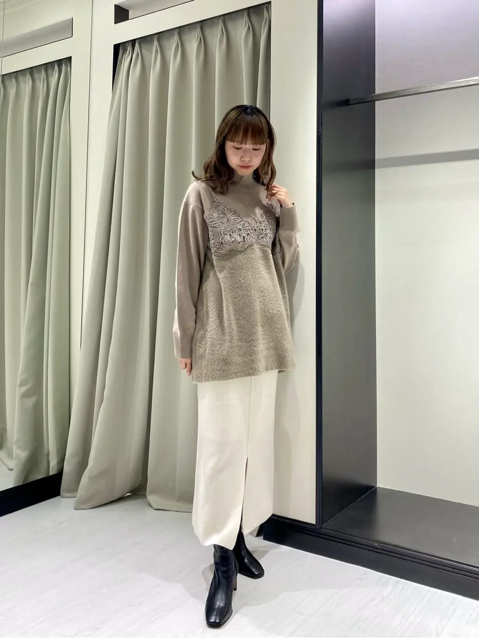 GRACE CONTINENTAL Abe コーディネート画像