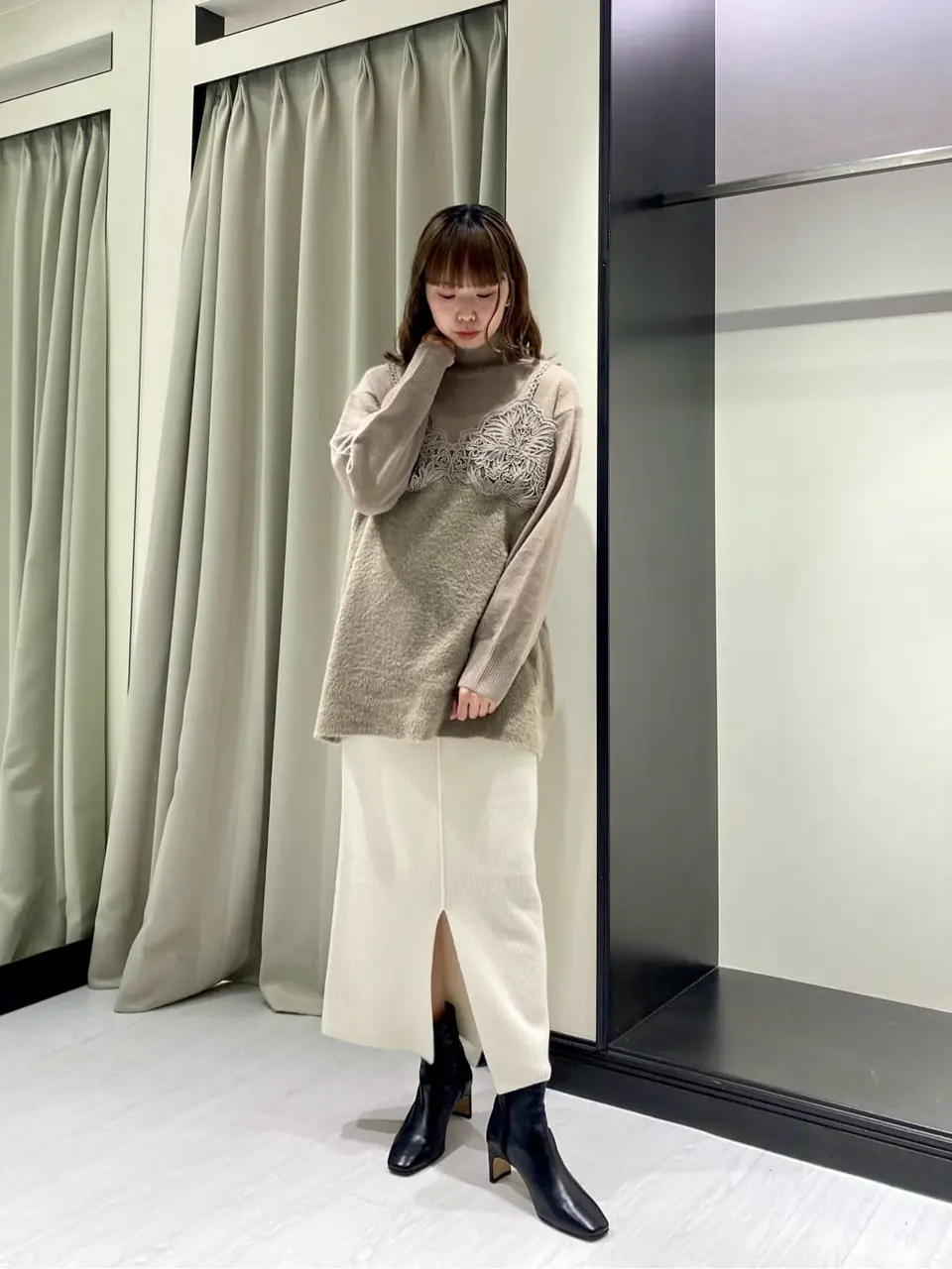 GRACE CONTINENTAL Abe コーディネート画像