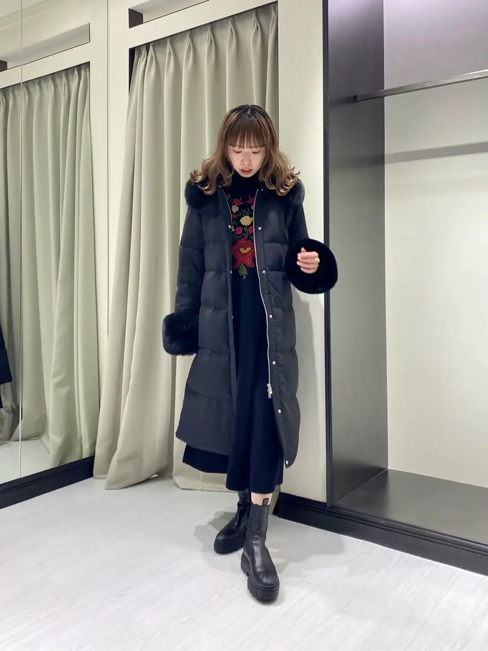 GRACE CONTINENTAL Abe コーディネート画像