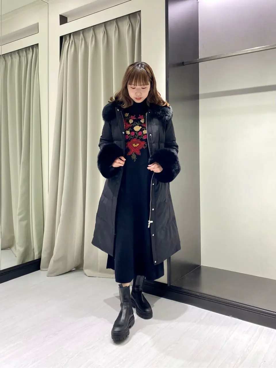 GRACE CONTINENTAL Abe コーディネート画像