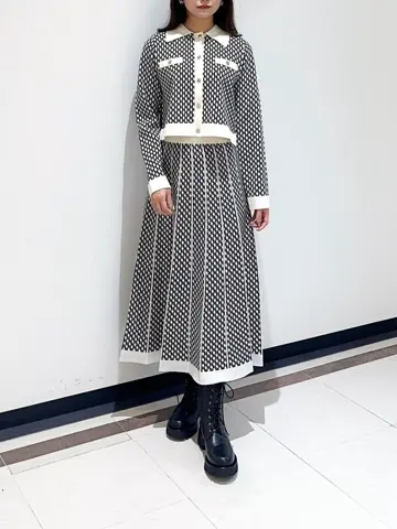 GRACE CONTINENTAL MORITA AI コーディネート画像