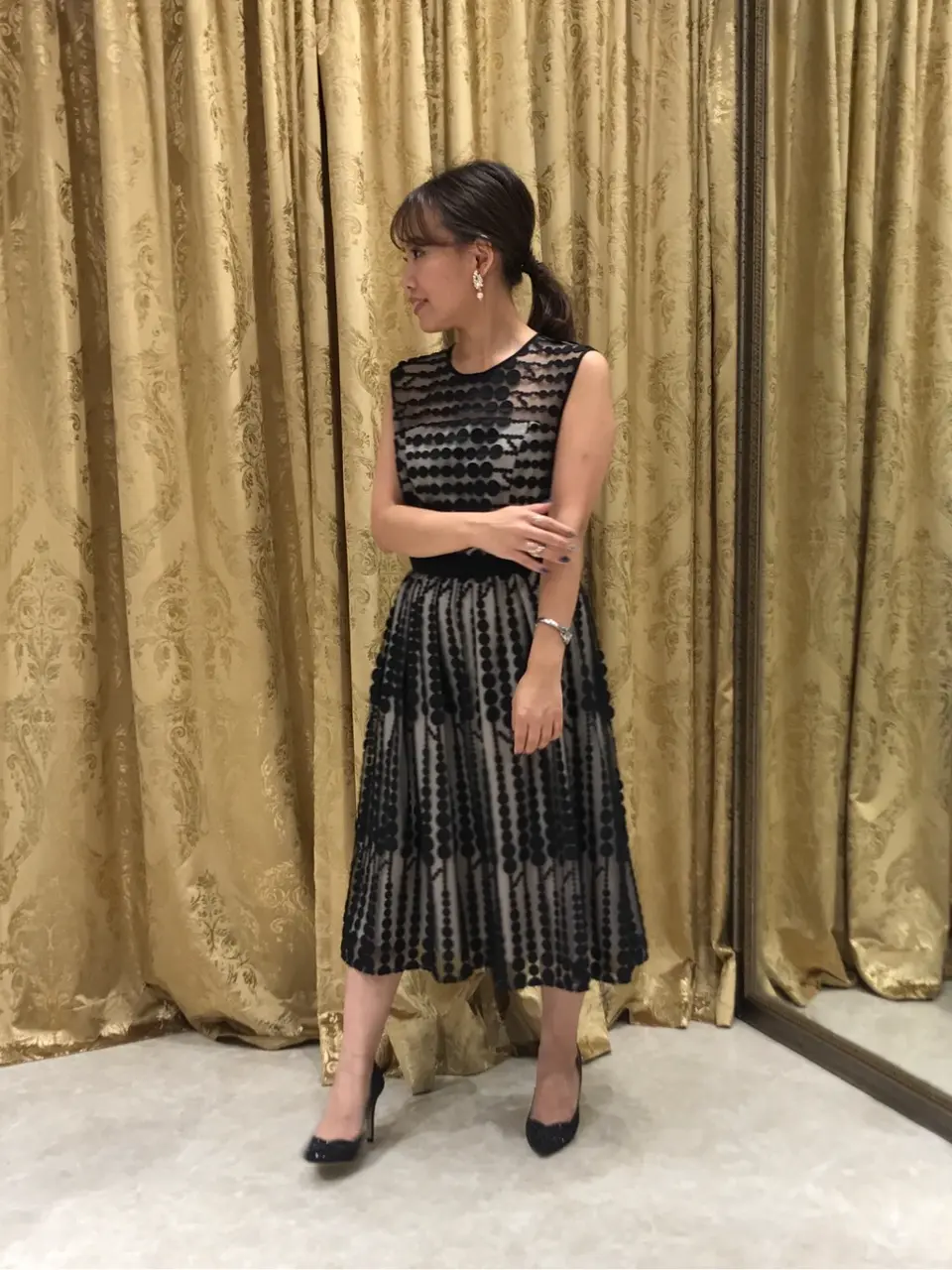 GRACE CONTINENTAL 松﨑　咲良 コーディネート画像