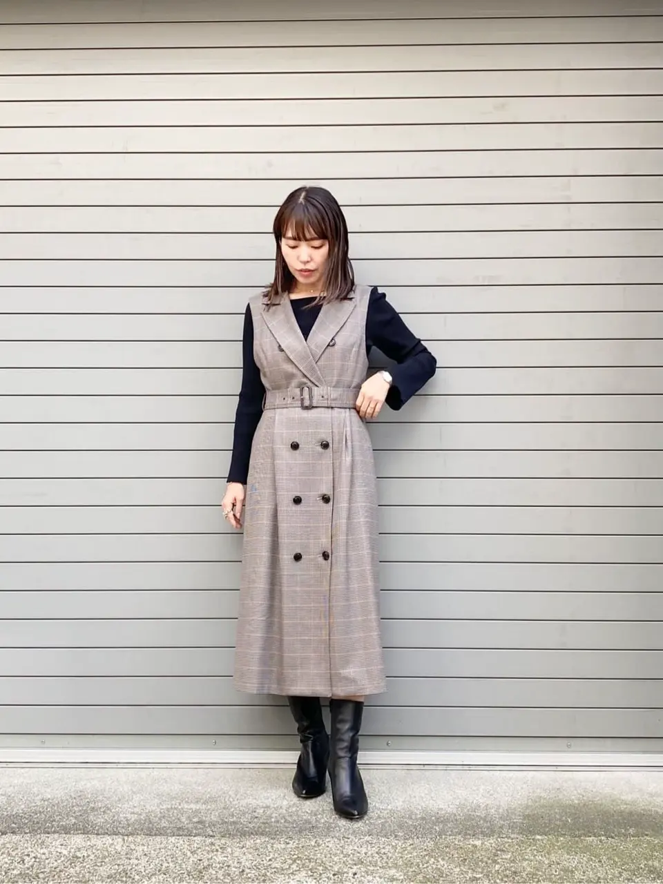  古川温子 コーディネート画像