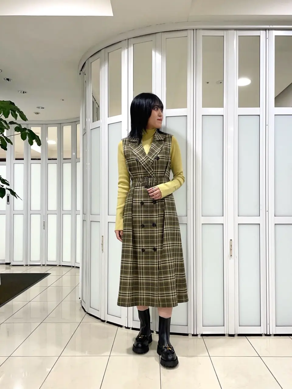 GRACE CONTINENTAL yoshi コーディネート画像