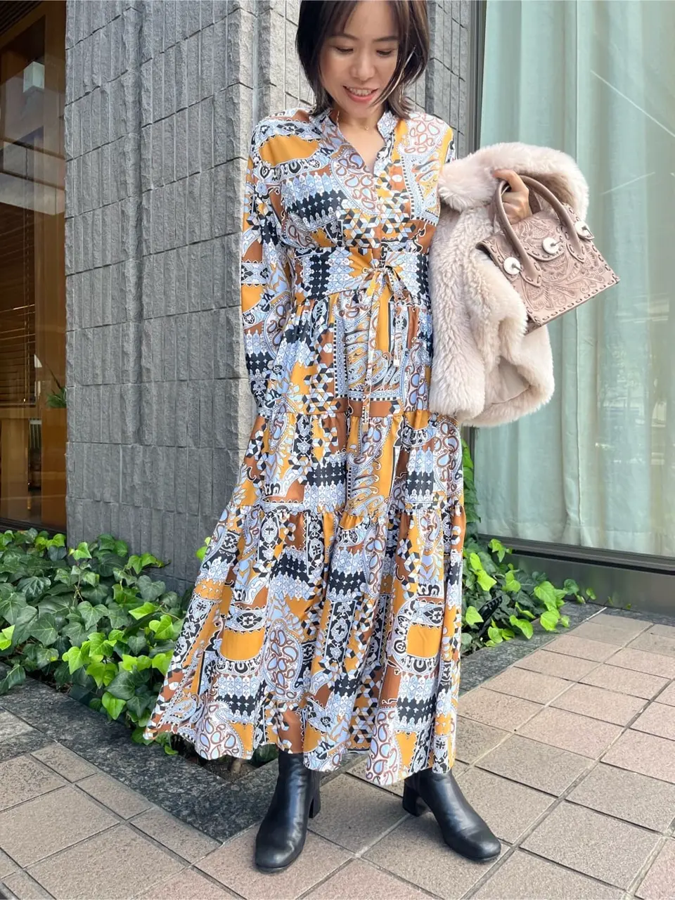 GRACE CONTINENTAL 穐山　香織 コーディネート画像