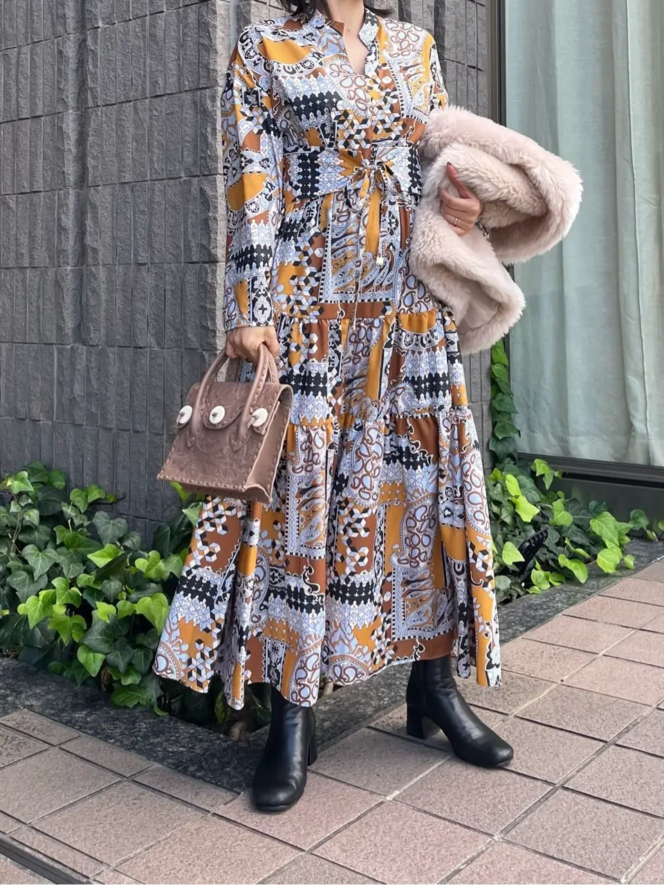 GRACE CONTINENTAL 穐山　香織 コーディネート画像