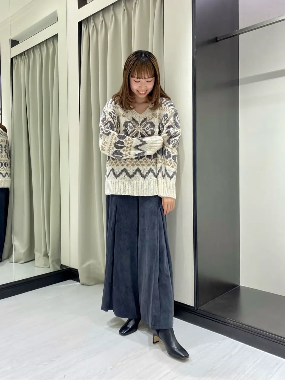 GRACE CONTINENTAL Abe コーディネート画像