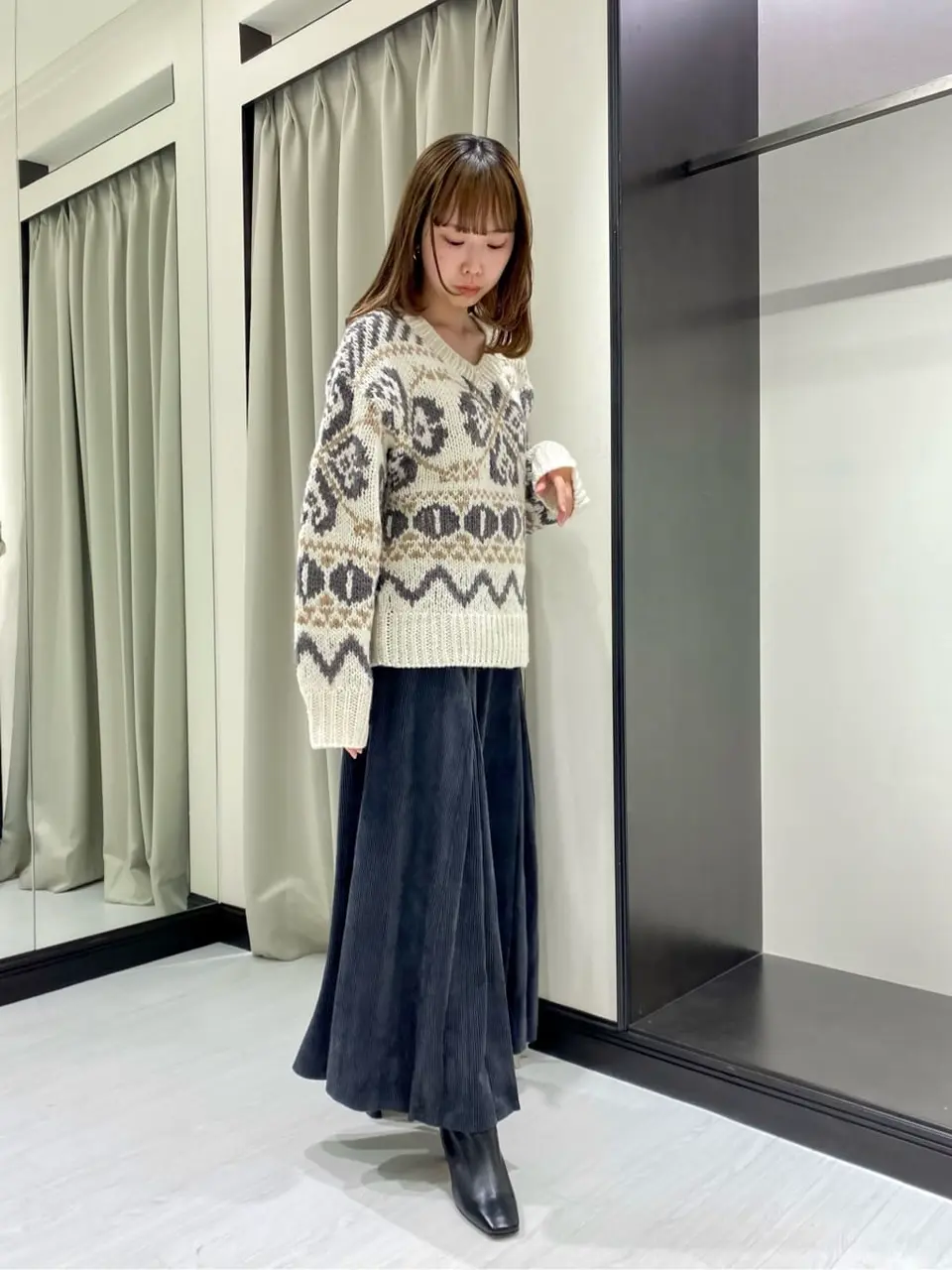 GRACE CONTINENTAL Abe コーディネート画像