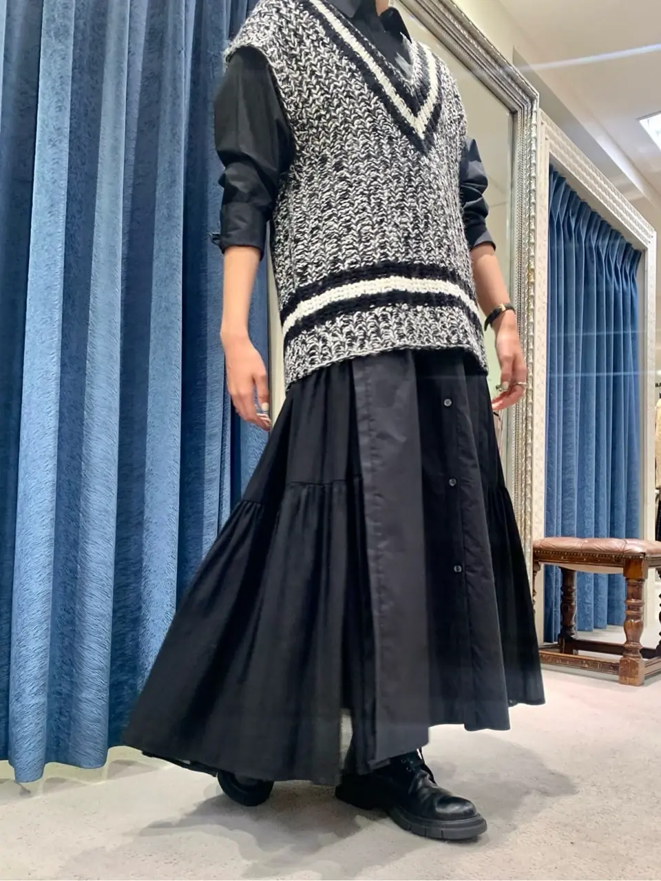 GRACE CONTINENTAL haruka iwasaki コーディネート画像