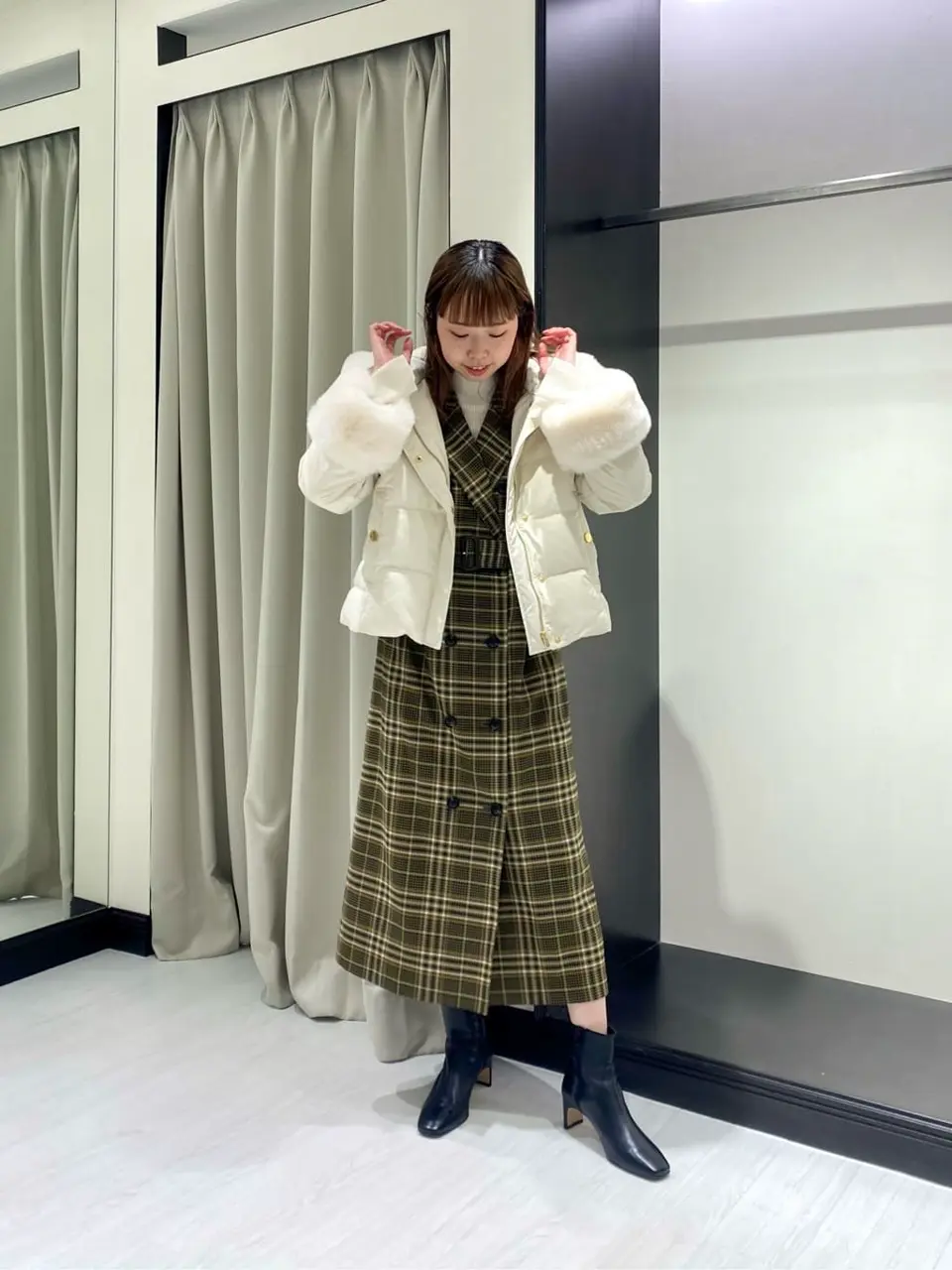 GRACE CONTINENTAL Abe コーディネート画像