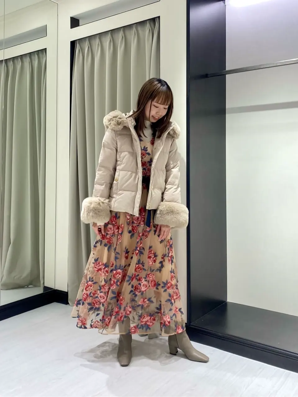 GRACE CONTINENTAL Abe コーディネート画像