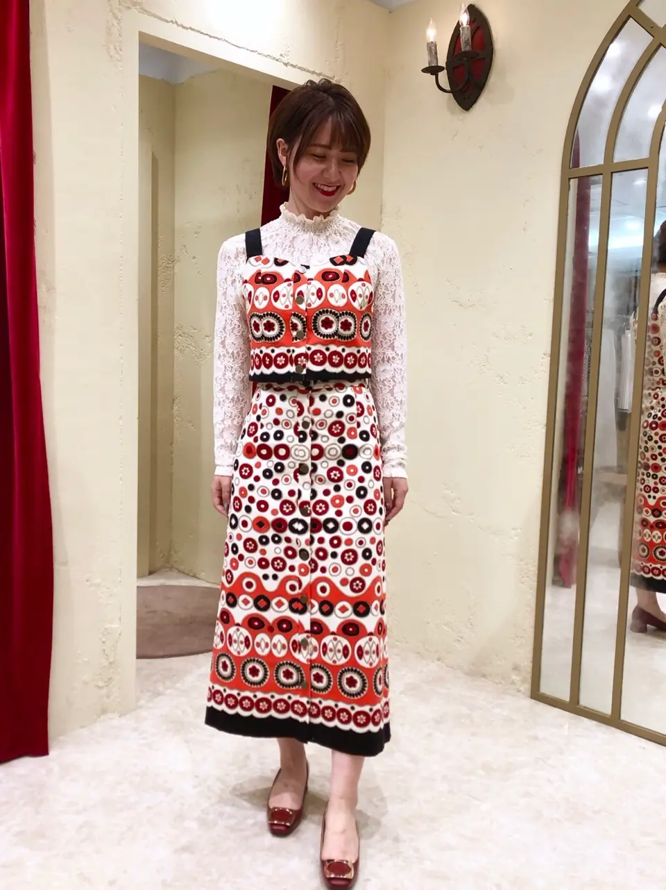 GRACE CONTINENTAL ebata. コーディネート画像