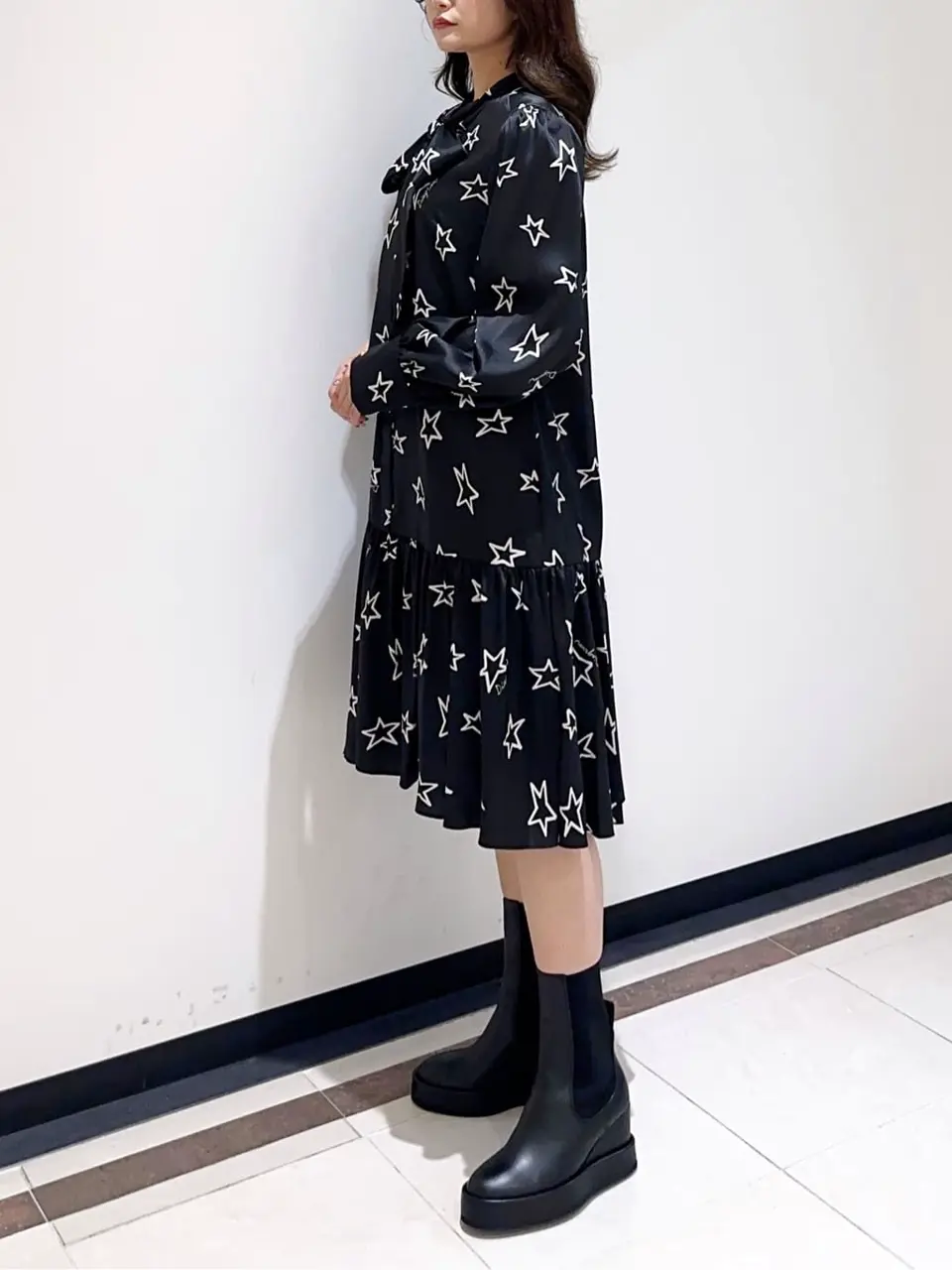 GRACE CONTINENTAL MORITA AI コーディネート画像