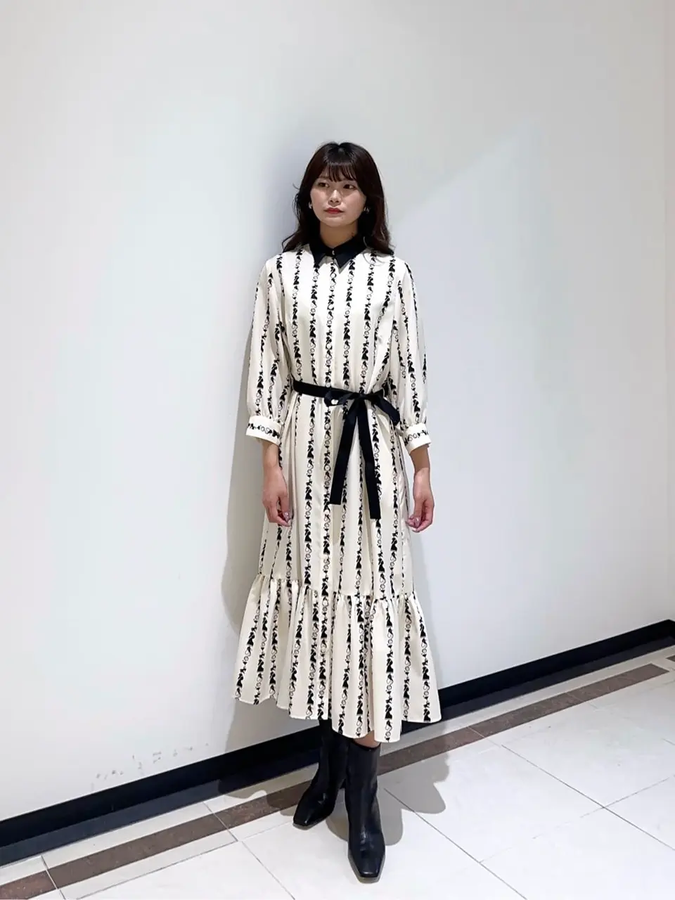 GRACE CONTINENTAL MORITA AI コーディネート画像