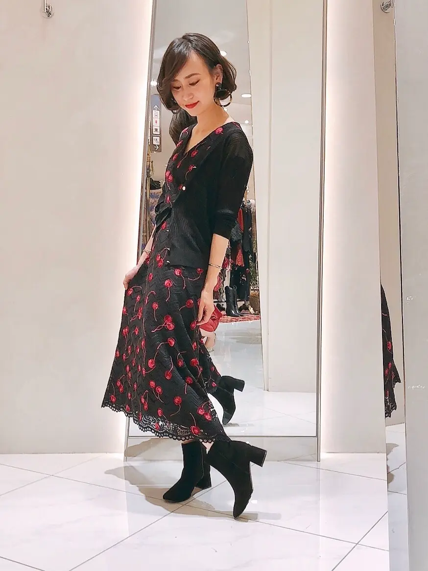 GRACE CONTINENTAL okunaka_desu コーディネート画像