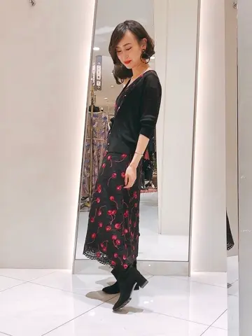 GRACE CONTINENTAL okunaka_desu コーディネート画像