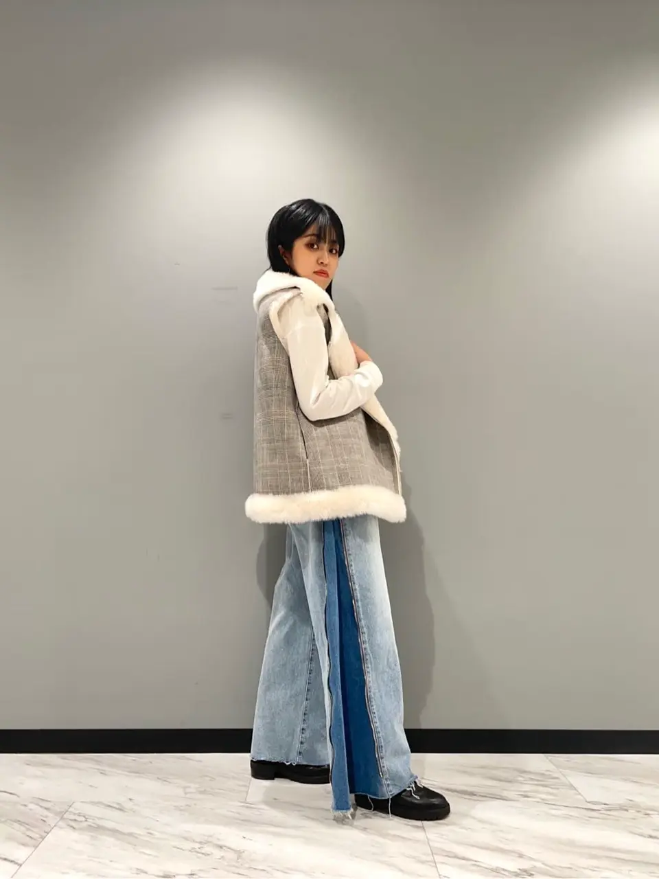 GRACE CONTINENTAL yoshi コーディネート画像