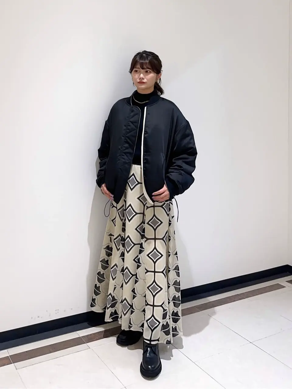 GRACE CONTINENTAL MORITA AI コーディネート画像