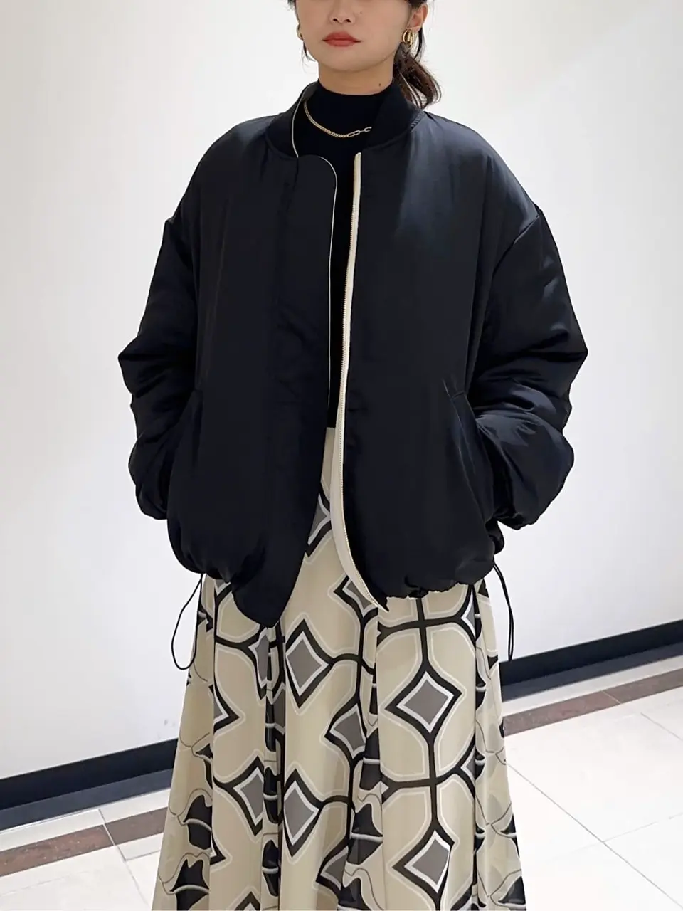 GRACE CONTINENTAL MORITA AI コーディネート画像