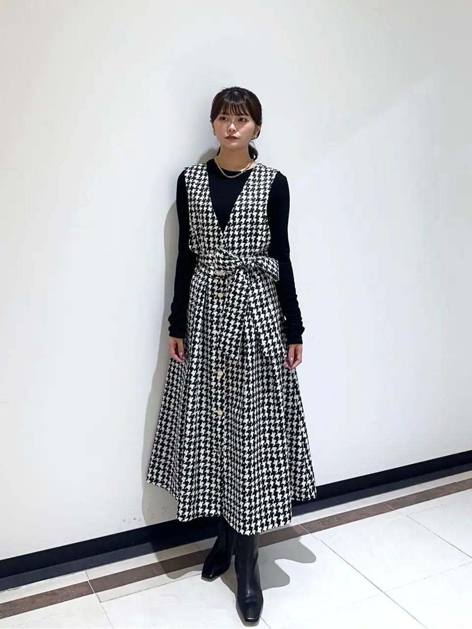 GRACE CONTINENTAL MORITA AI コーディネート画像