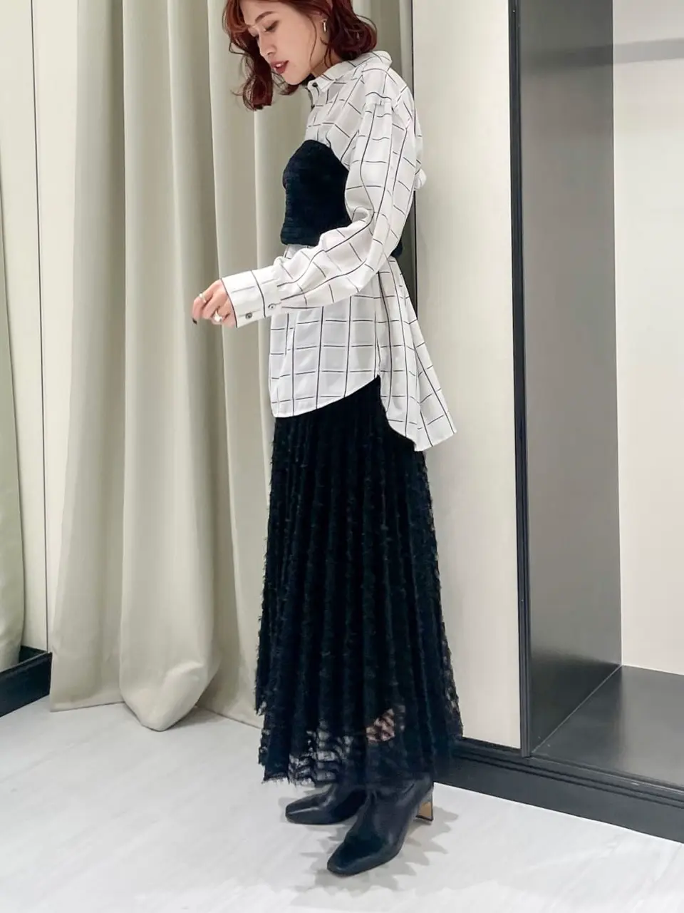 GRACE CONTINENTAL Yuuki NOZAWA コーディネート画像