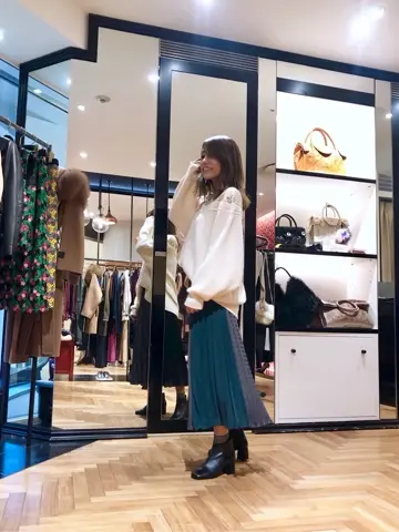 GRACE CONTINENTAL yukimi yonee コーディネート画像