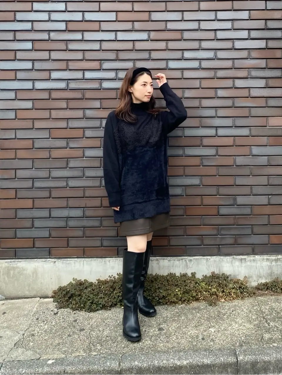  青木育日 コーディネート画像