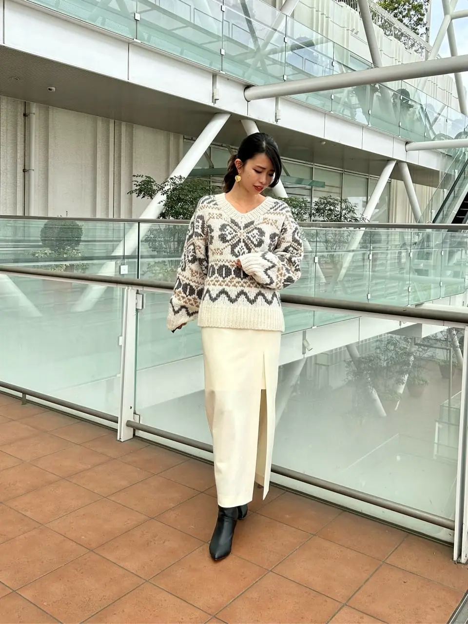 GRACE CONTINENTAL FUKUSHIMA YURIE コーディネート画像